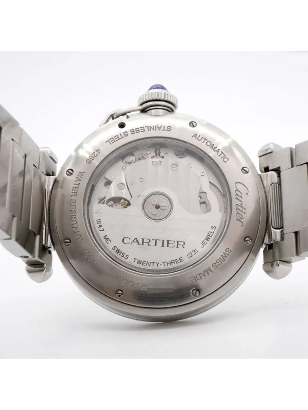 Cartier Pasha de Cartier Silver Dial Watch